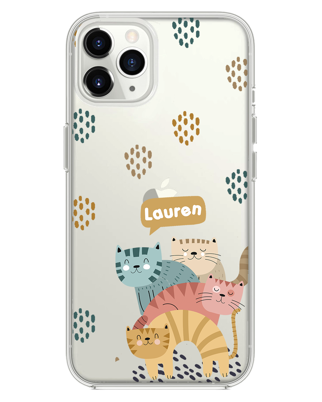 iPhone Rearguard Hybrid - Rainbow Meow 2.0