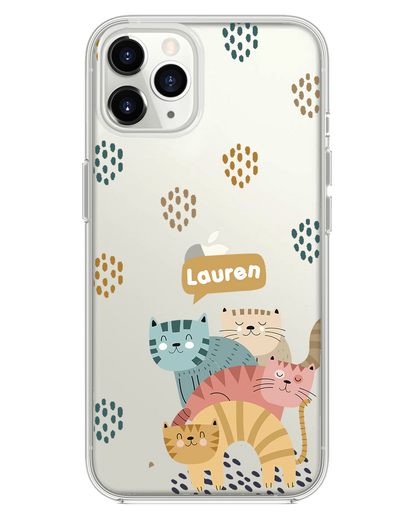 iPhone Rearguard Hybrid - Rainbow Meow 2.0