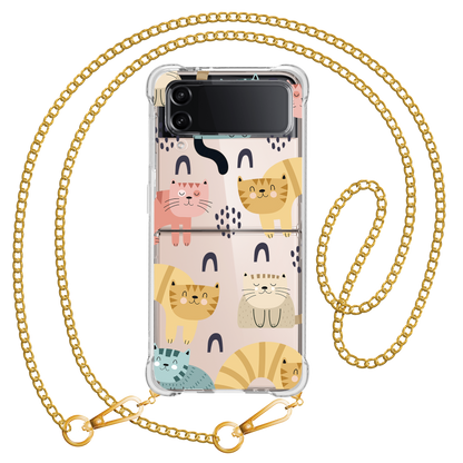 Android Flip / Fold Rearguard Hybrid - Rainbow Meow 1.0