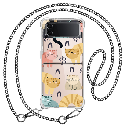Android Flip / Fold Rearguard Hybrid - Rainbow Meow 1.0