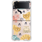 Android Flip / Fold Case - Rainbow Meow 1.0