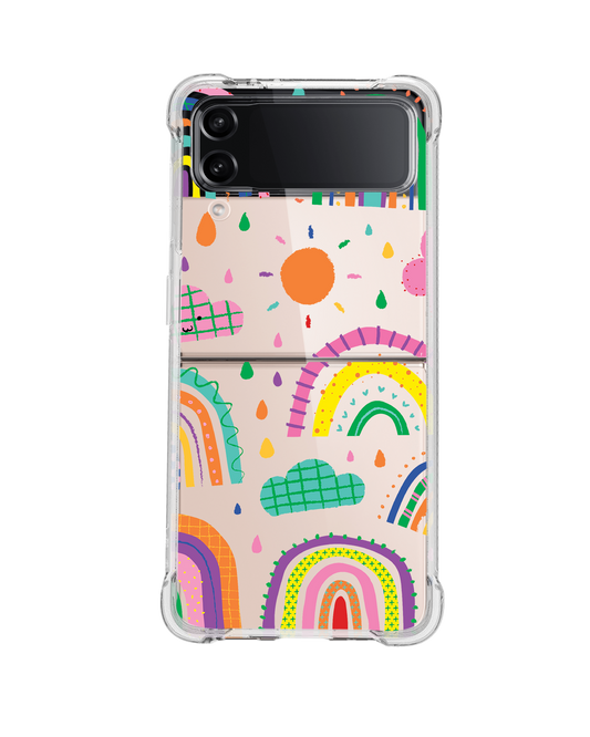 Android Flip / Fold Case - Rainbow