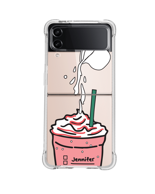 Android Flip / Fold Case - Raspberry Frappe