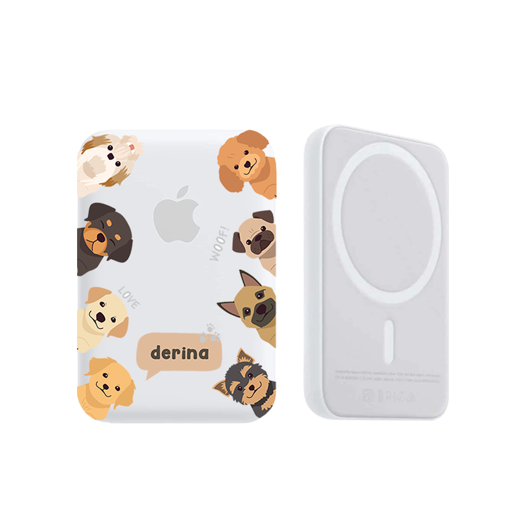 Magnetic Wireless Powerbank - Ruff Family 1.0