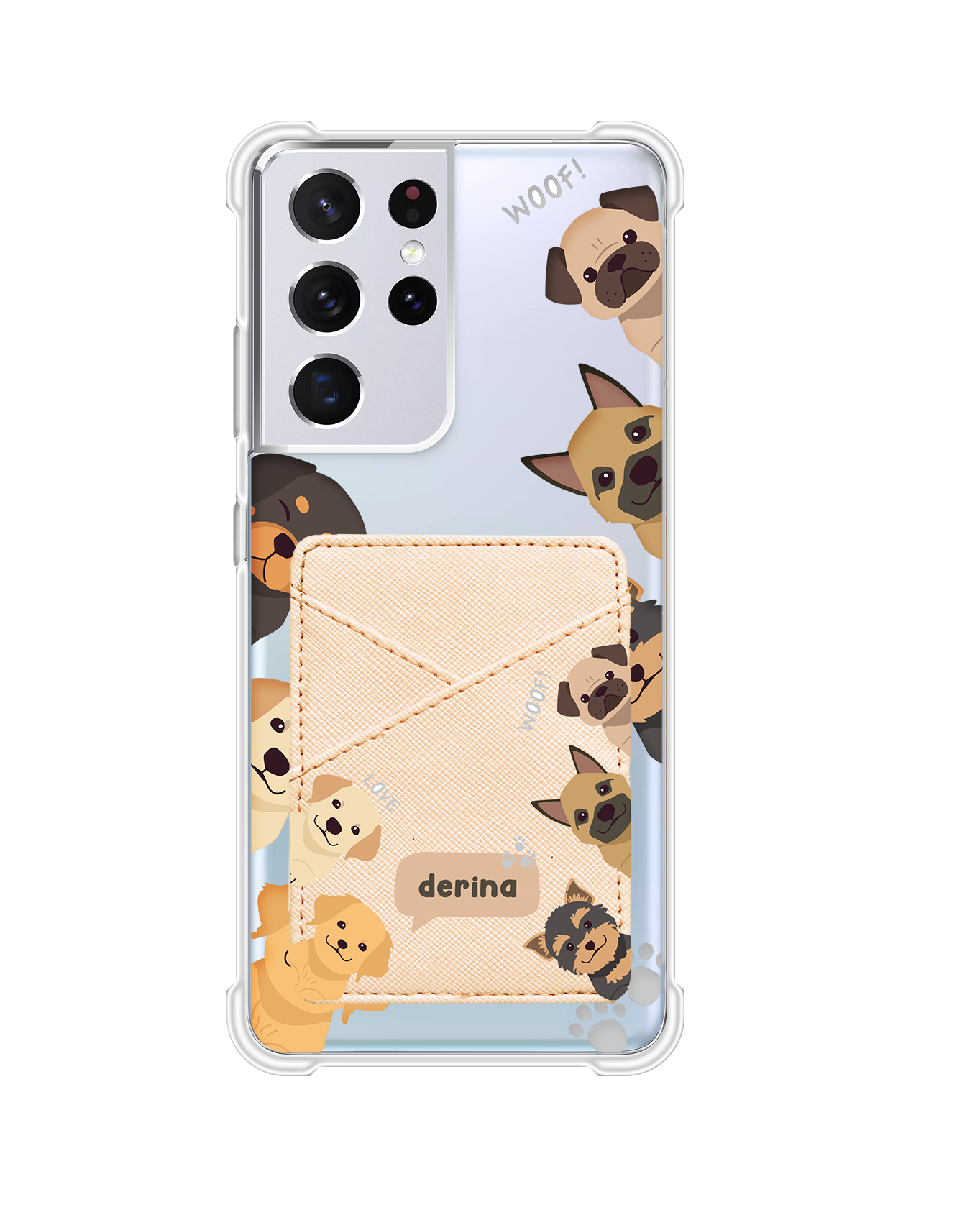 Android Phone Wallet Case - Ruff Family 1.0