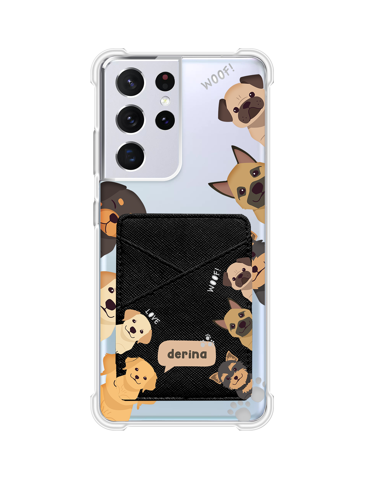 Android Phone Wallet Case - Ruff Family 1.0