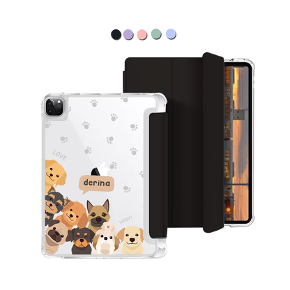 iPad Macaron Flip Cover - Ruff Family 1.0