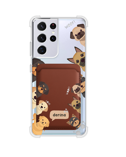 Android Magnetic Wallet Case - Ruff Family 1.0