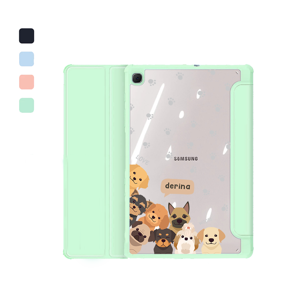 Android Tab Acrylic Flipcover - Ruff Family 1.0