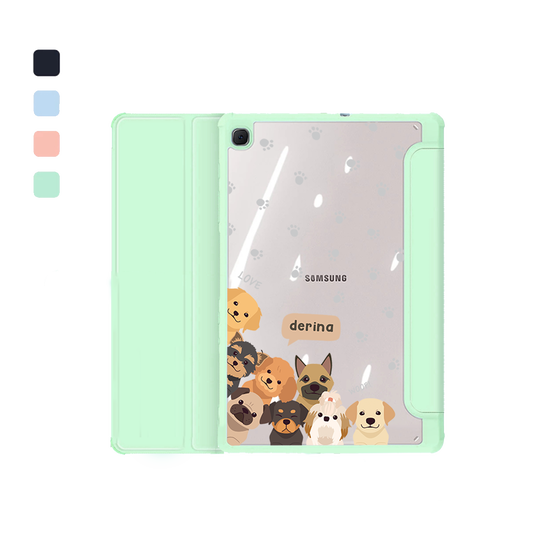 Android Tab Acrylic Flipcover - Ruff Family 1.0