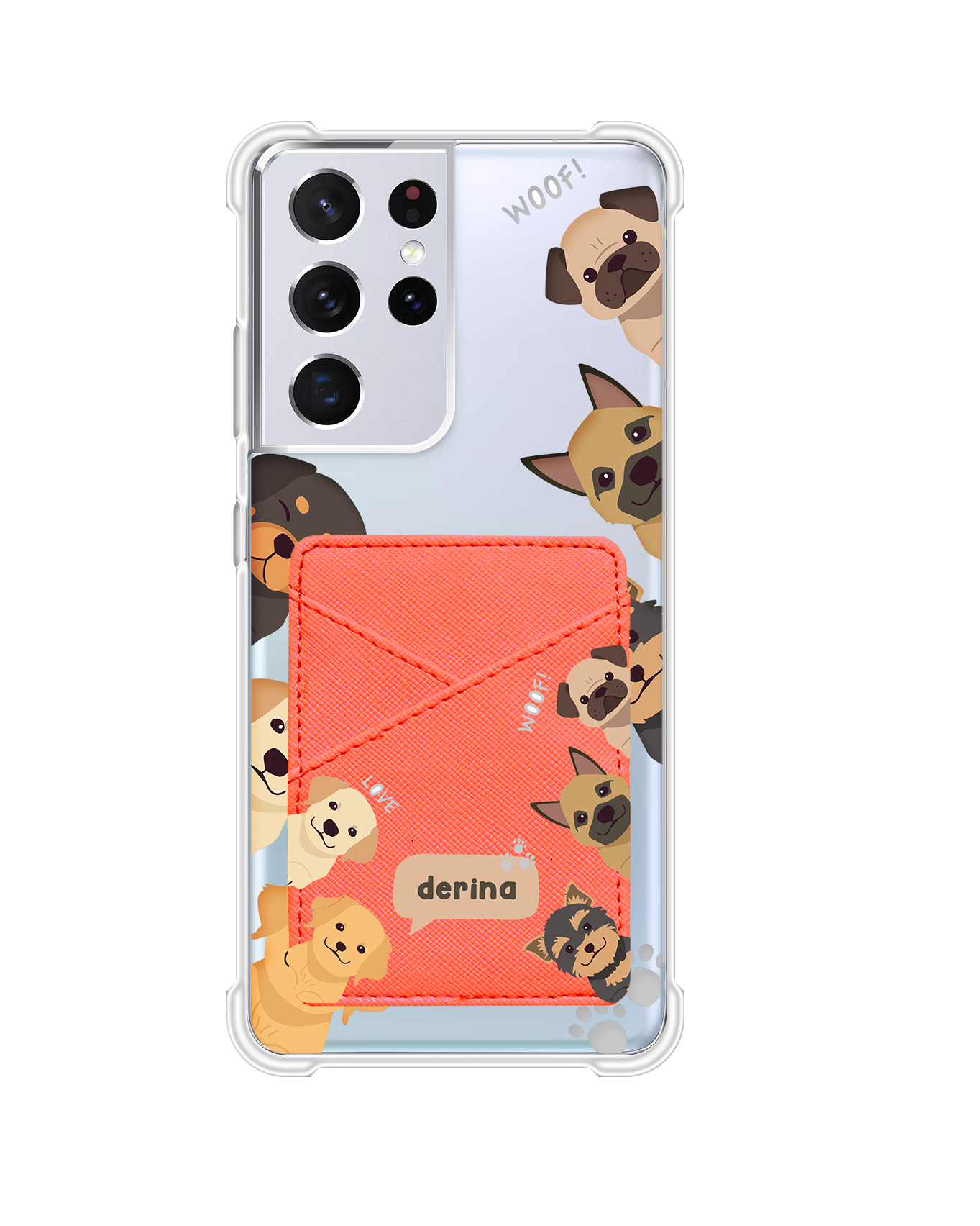 Android Phone Wallet Case - Ruff Family 1.0