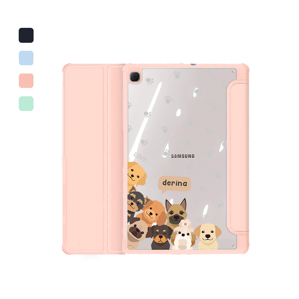 Android Tab Acrylic Flipcover - Ruff Family 1.0