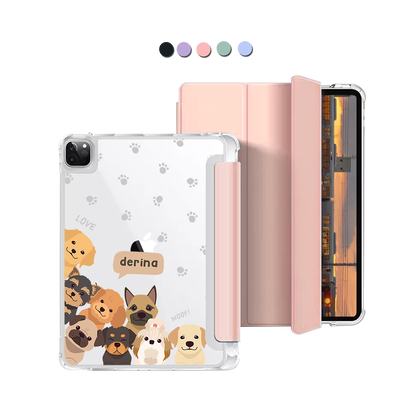 iPad Macaron Flip Cover - Ruff Family 1.0