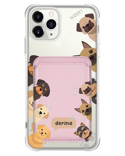 iPhone Magnetic Wallet Case - Ruff Family 1.0
