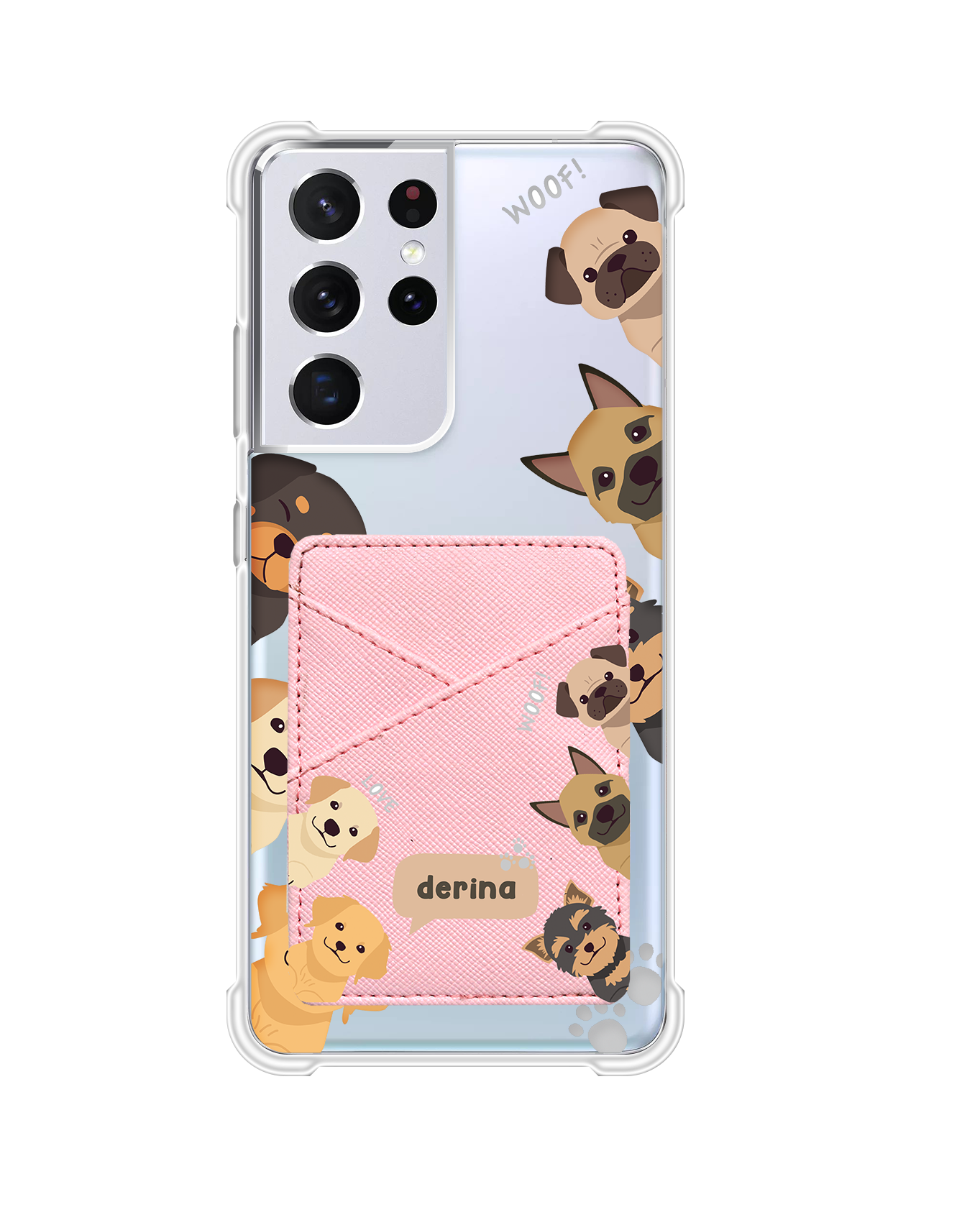 Android Phone Wallet Case - Ruff Family 1.0