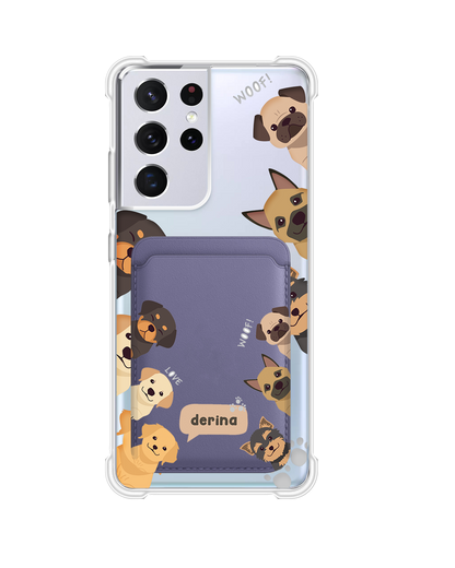 Android Magnetic Wallet Case - Ruff Family 1.0