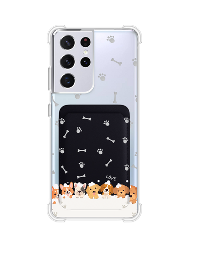 Android Magnetic Wallet Case - Ruff Family 2.0