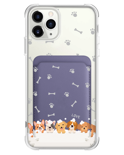 iPhone Magnetic Wallet Case - Ruff Family 2.0