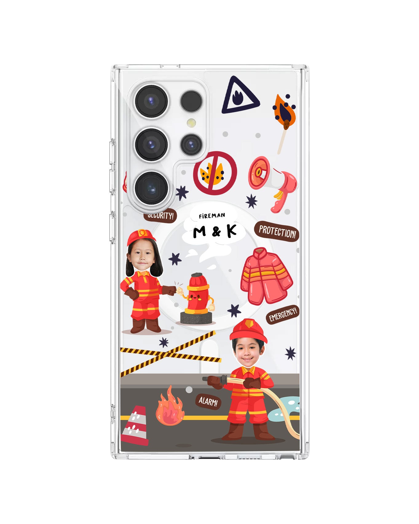 Android Rearguard Hybrid - Face Dream Firefighter