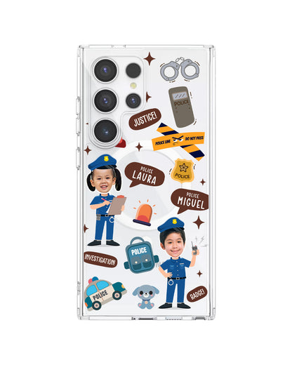Android Rearguard Hybrid - Face Dream Police