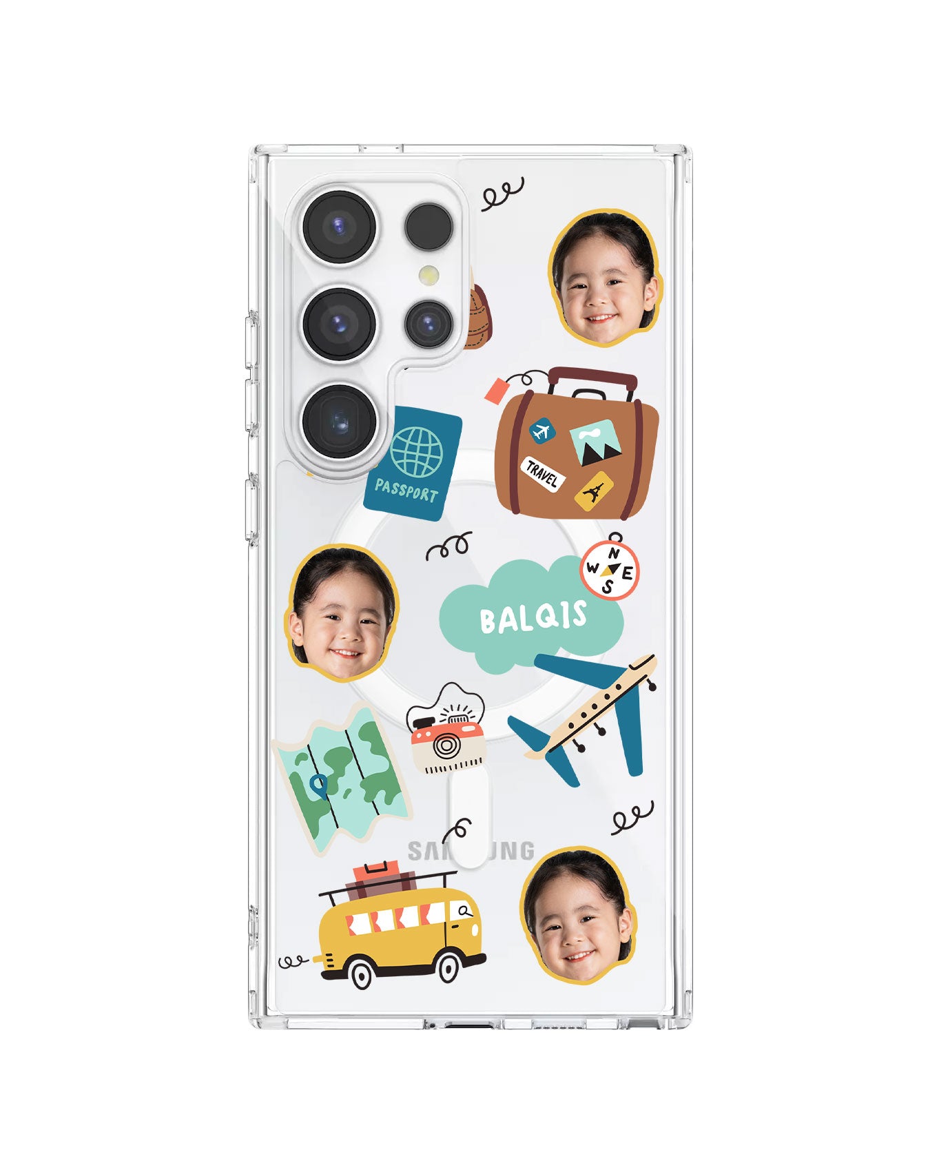 Android Rearguard Hybrid - Face Grid Travel