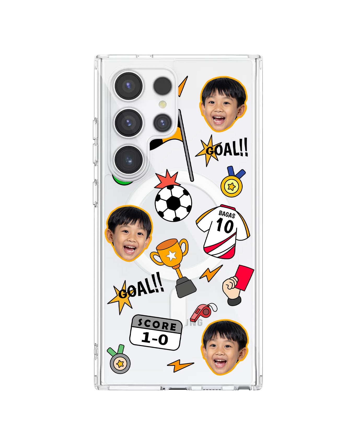 Android Rearguard Hybrid - Face Grid Soccer