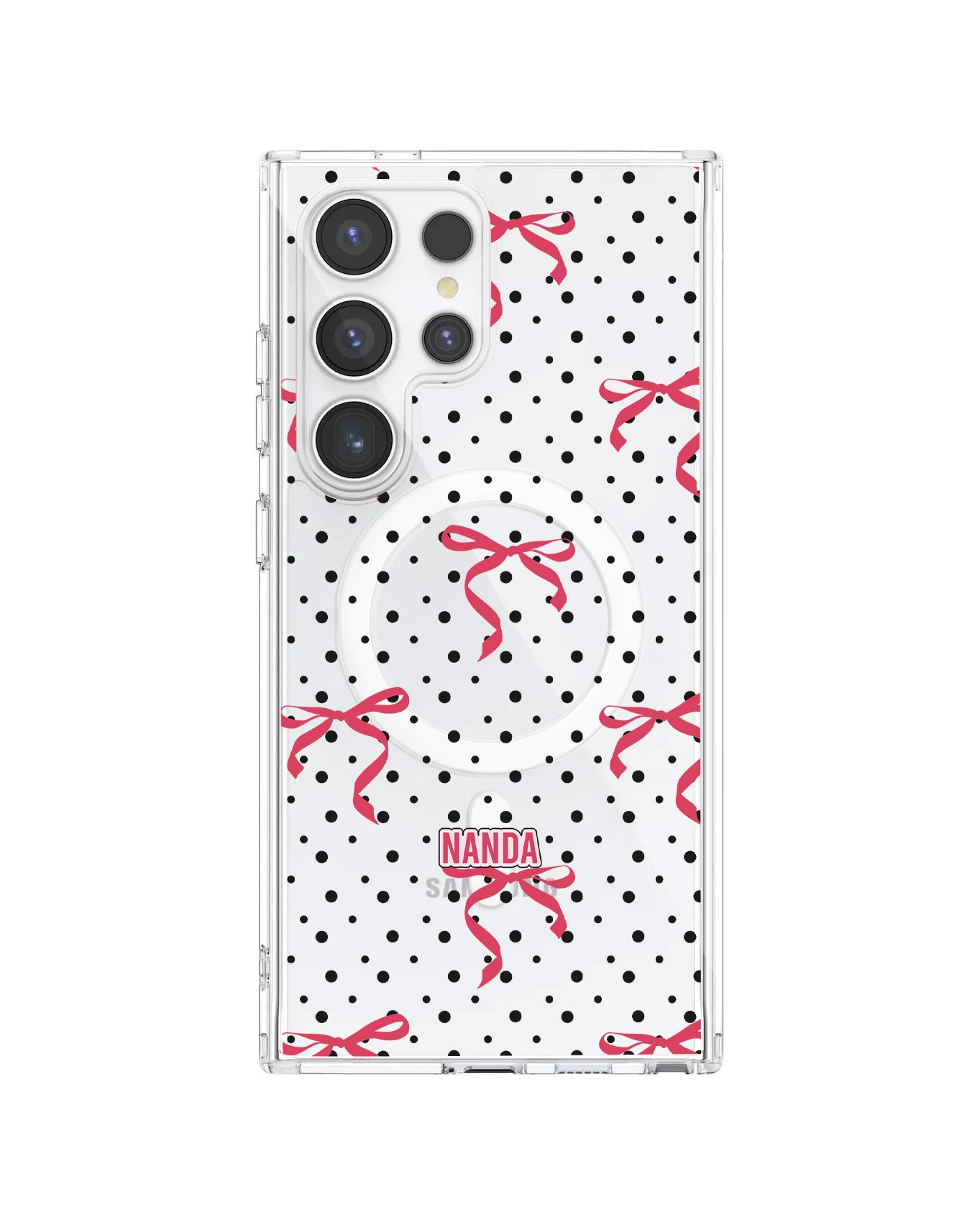 Android Rearguard Hybrid - Red Bows