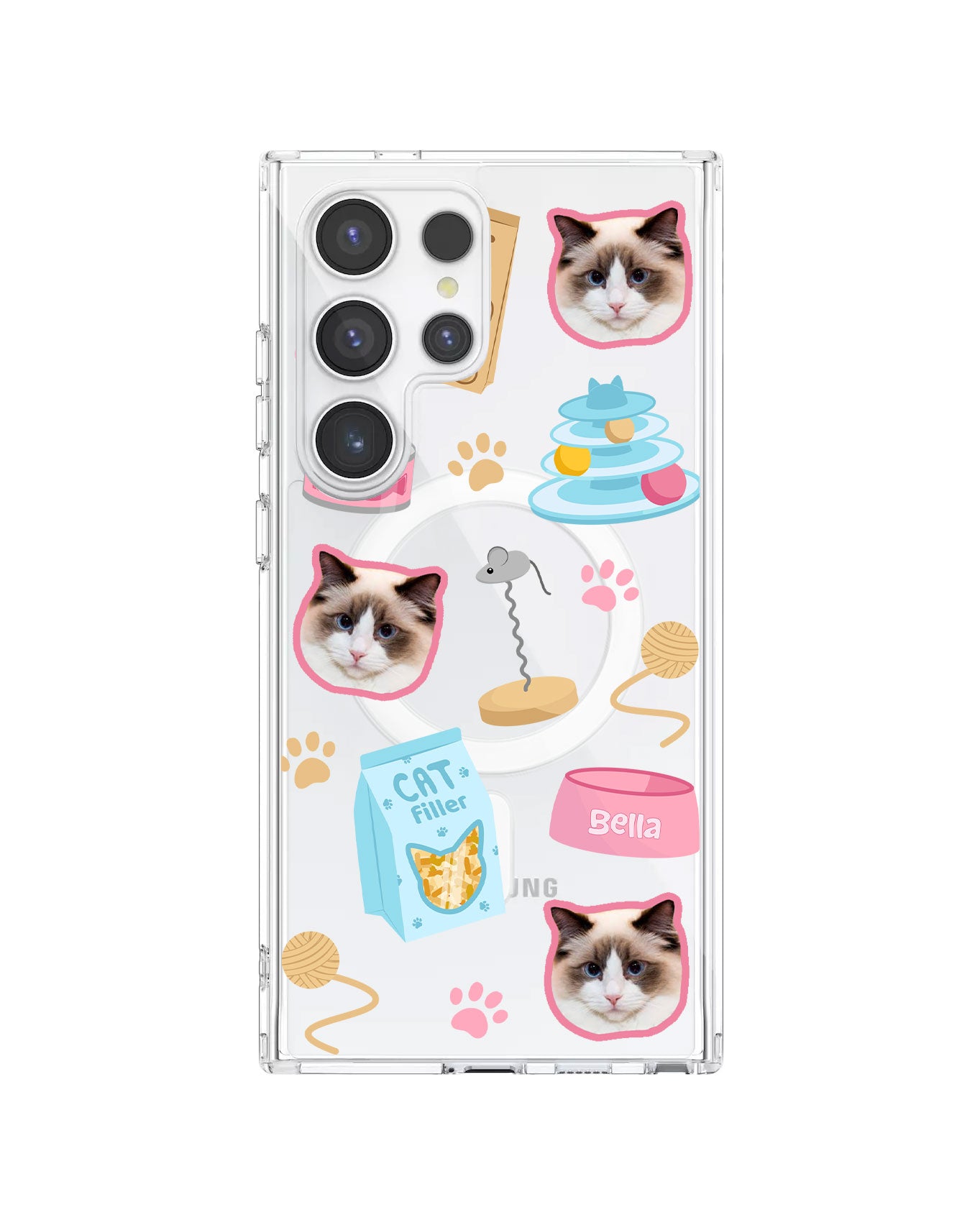 Android Rearguard Hybrid - Pet Grid Kitty Playtime