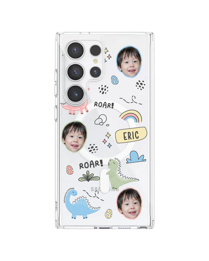 Android Rearguard Hybrid - Face Grid Dino