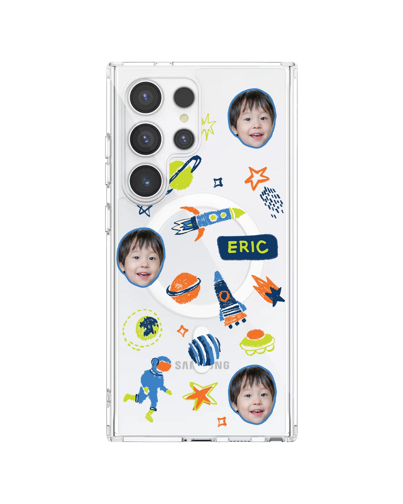 Android Rearguard Hybrid - Face Grid Galaxy