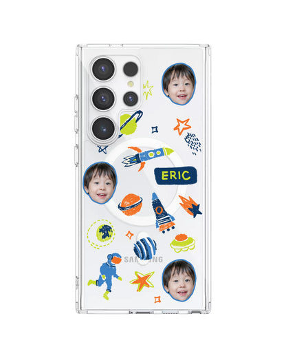 Android Rearguard Hybrid - Face Grid Galaxy