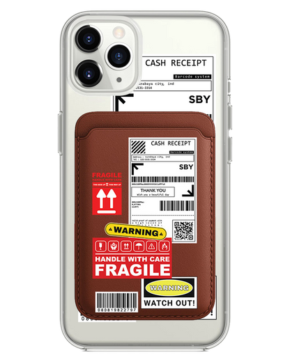 iPhone Magnetic Wallet Case - Shipping Label