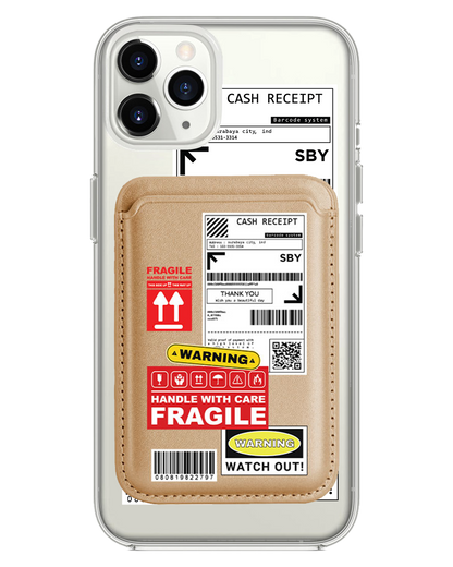 iPhone Magnetic Wallet Case - Shipping Label