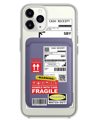 iPhone Magnetic Wallet Case - Shipping Label