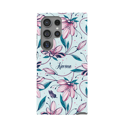 Android Rearguard Defender - Pink & Blue Florals
