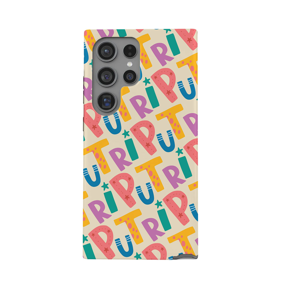 Android Rearguard Defender - Playful Monogram 4.0