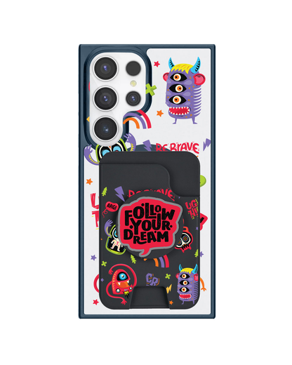 Android Magpop Wallet - Baby Monster