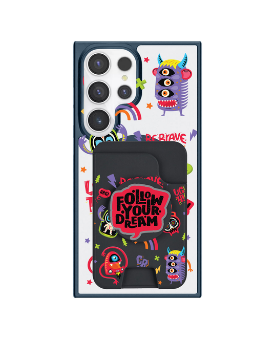 Android Magpop Wallet - Baby Monster