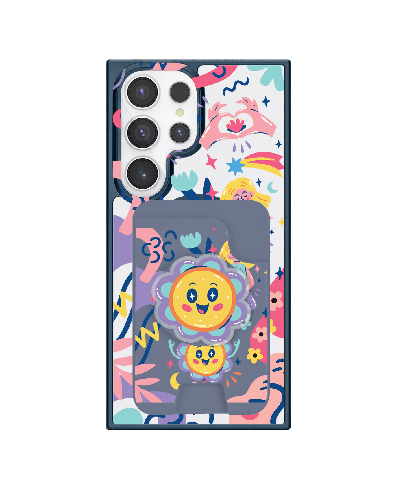 Android Magpop Wallet - Heather