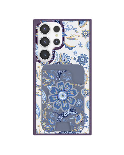 Android Magpop Wallet - Tiger & Floral