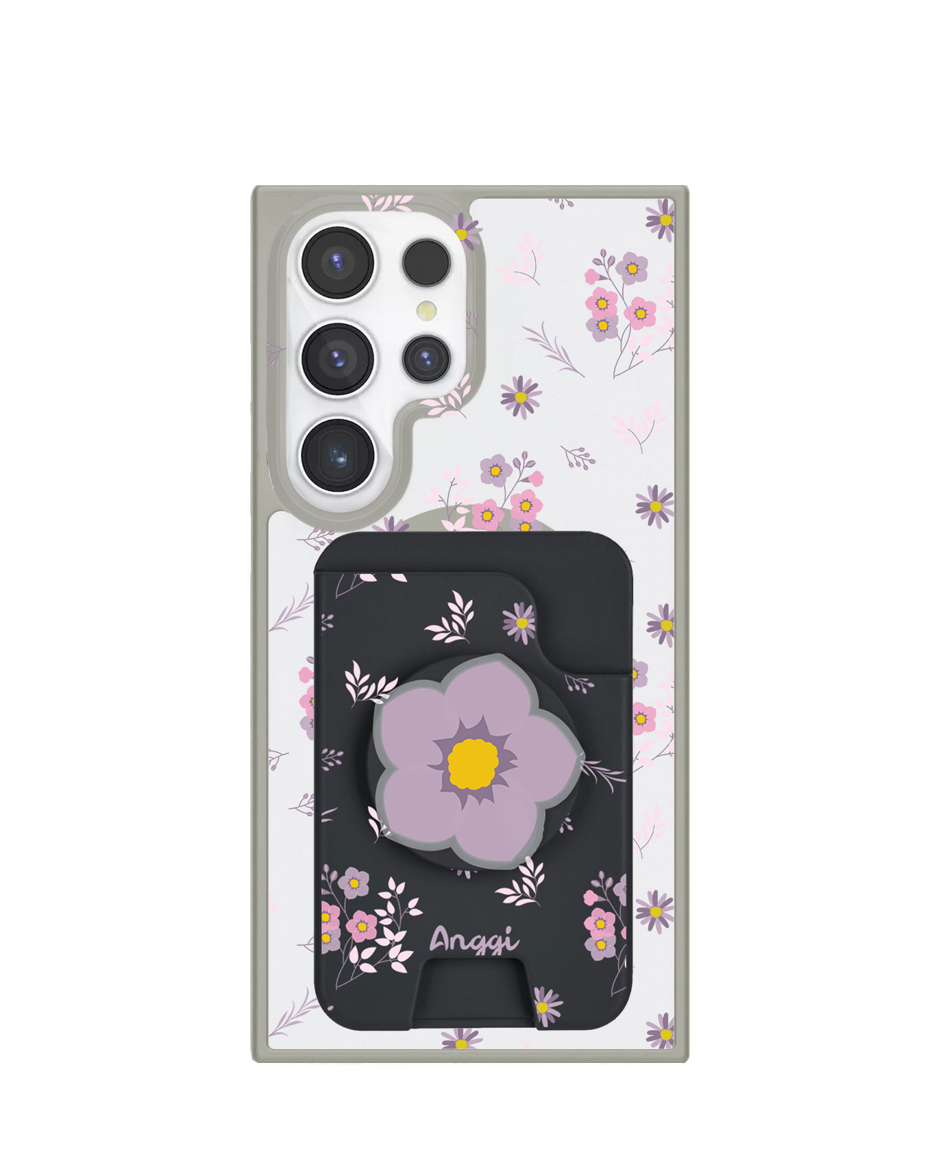 Android Magpop Wallet - Cherry Blossom