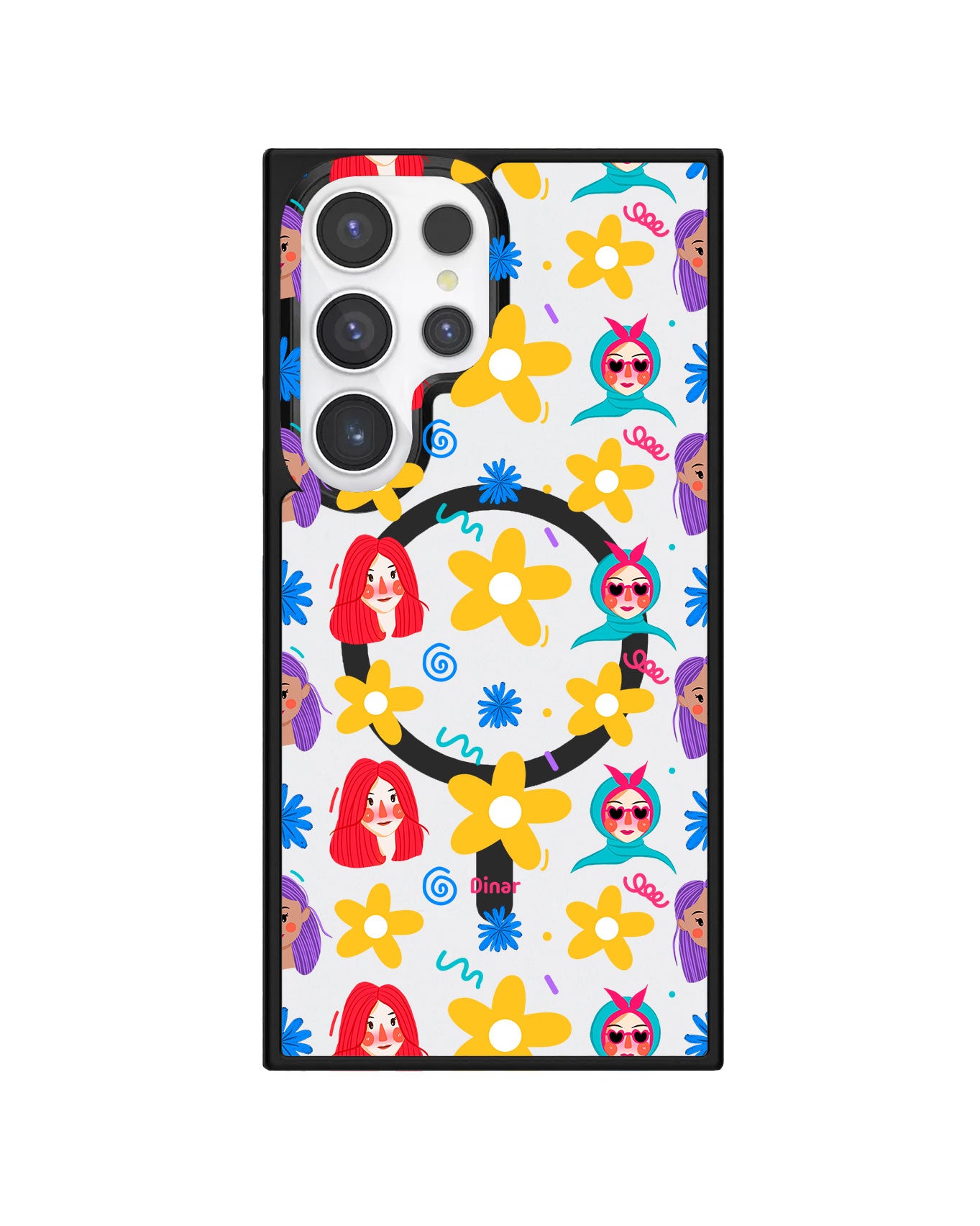 Android Rearguard Hybrid - Daisy Faces