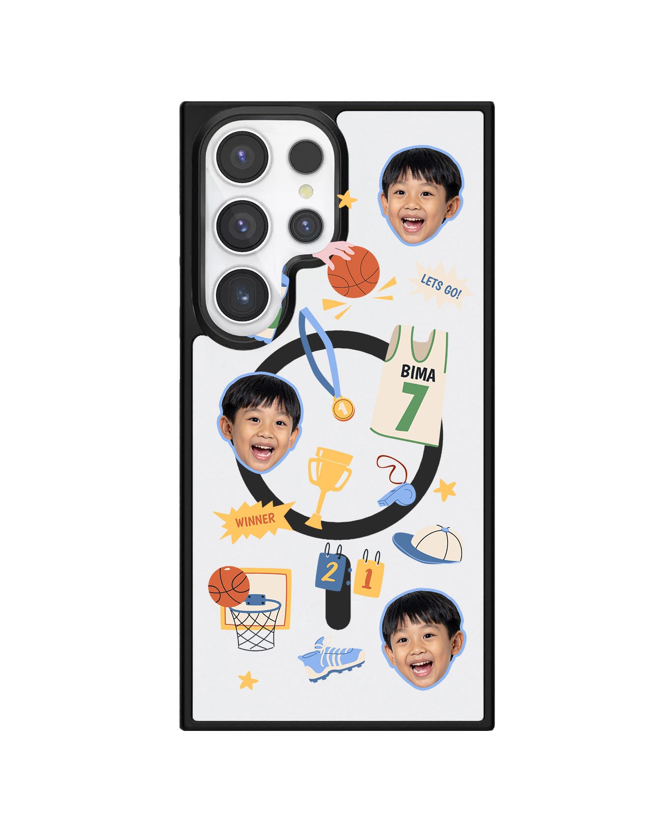 Android Rearguard Hybrid - Face Grid Basketball