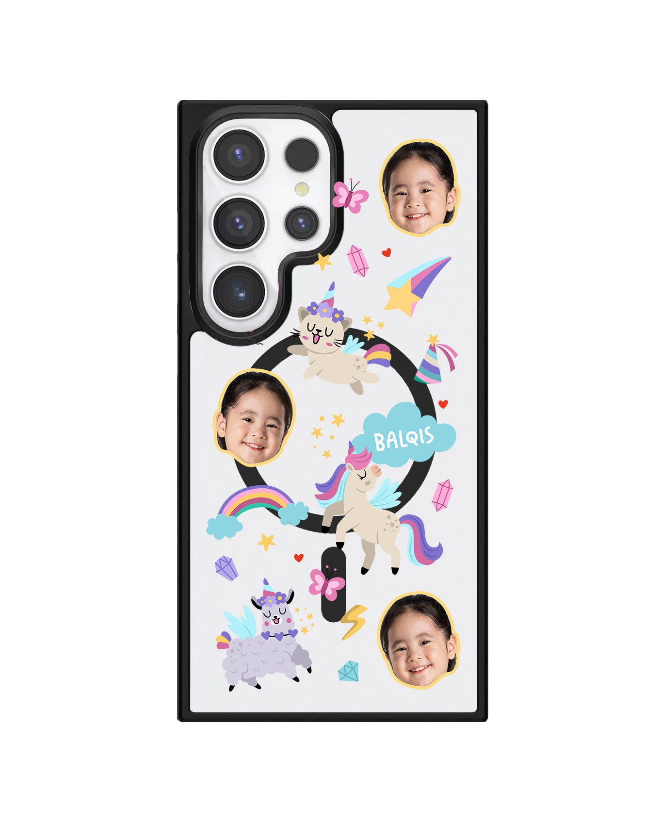 Android Rearguard Hybrid - Face Grid Unicorn