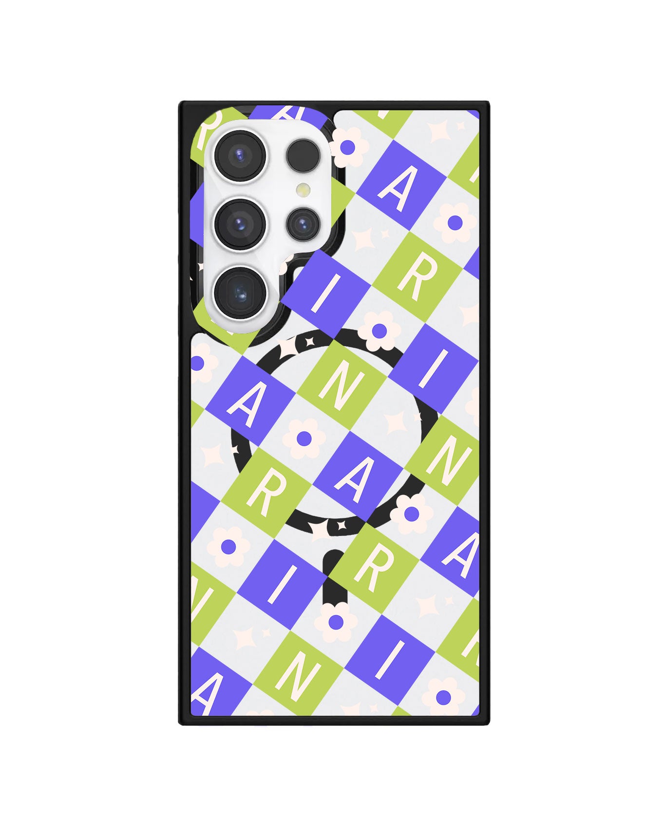 Android Rearguard Hybrid - CUSTOM MONOGRAM 3.0 Flower Grid 5.0