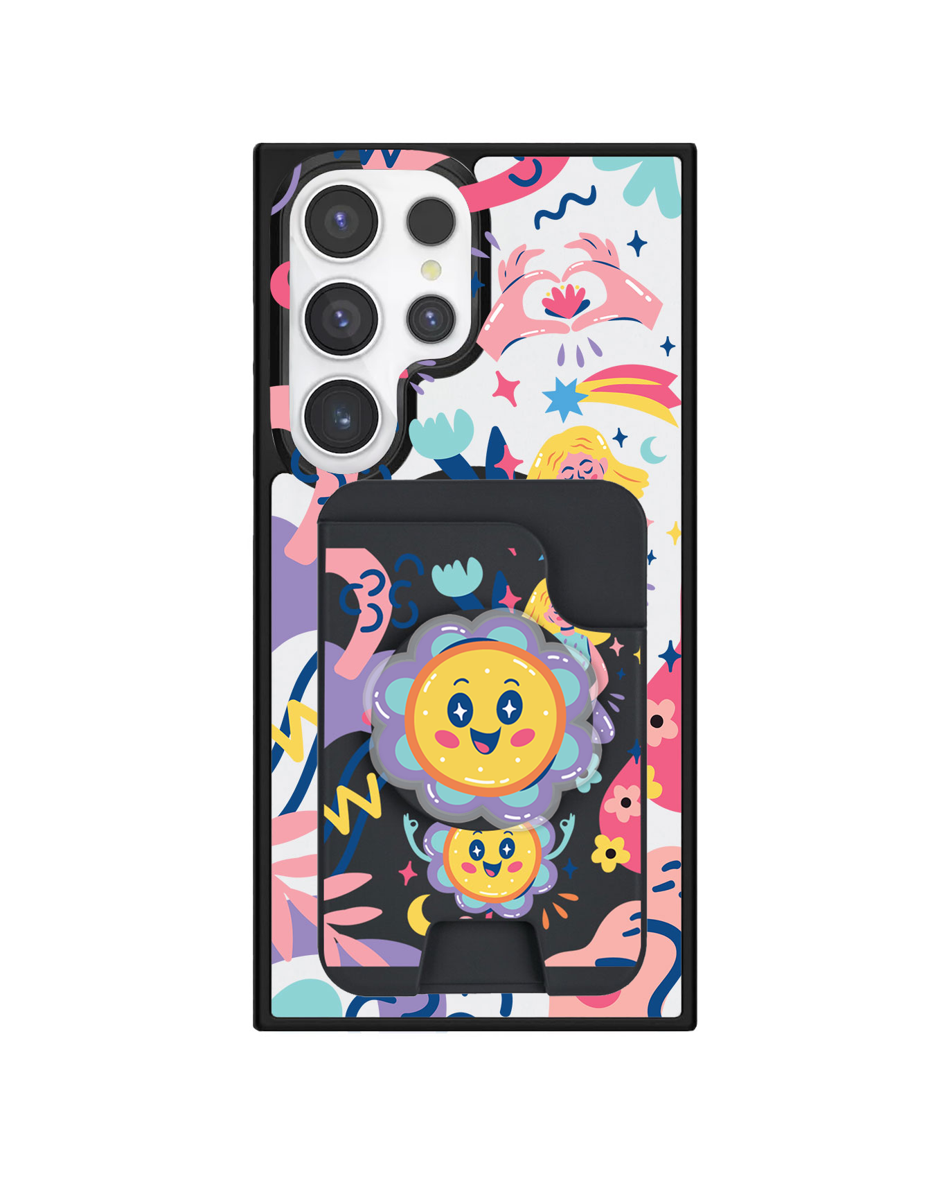 Android Magpop Wallet - Heather