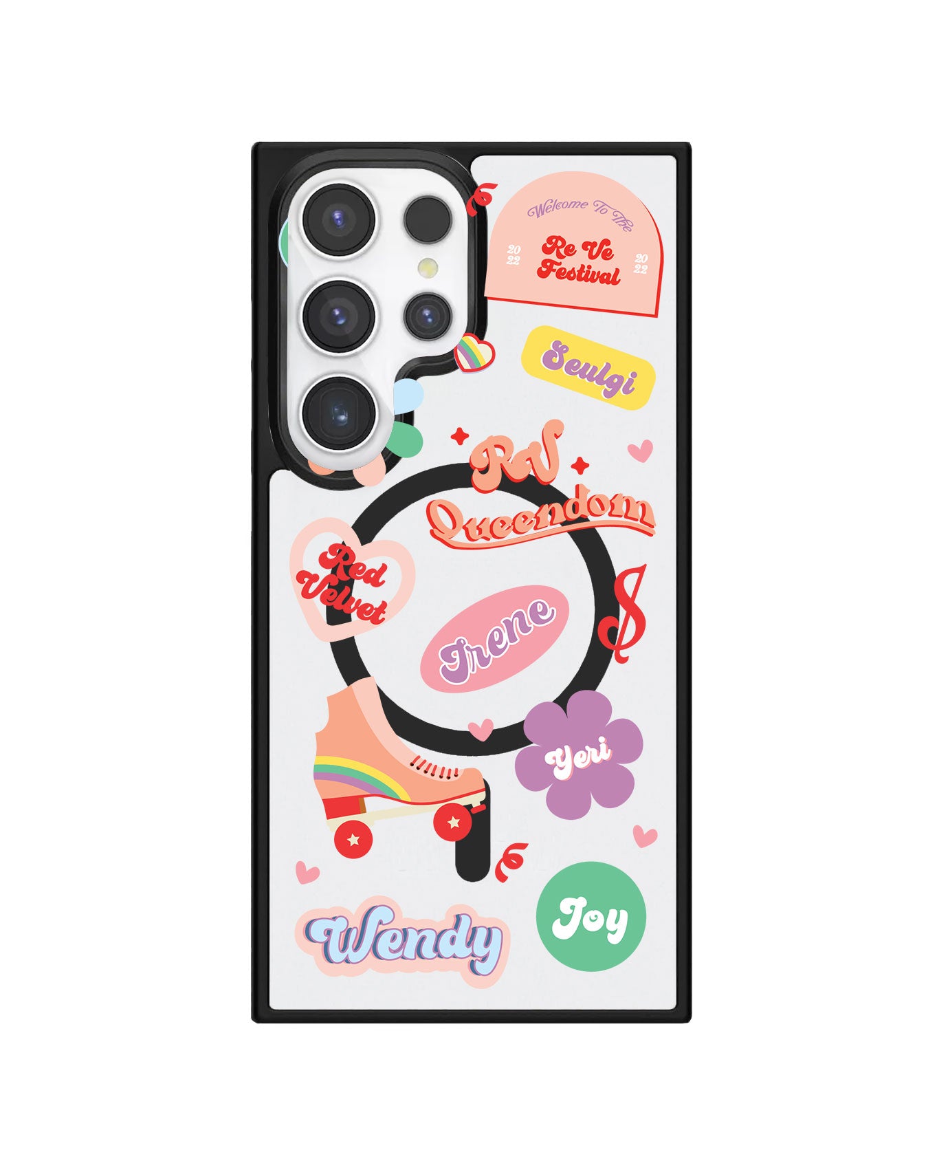 Android Rearguard Hybrid - Red Velvet Sticker Pack