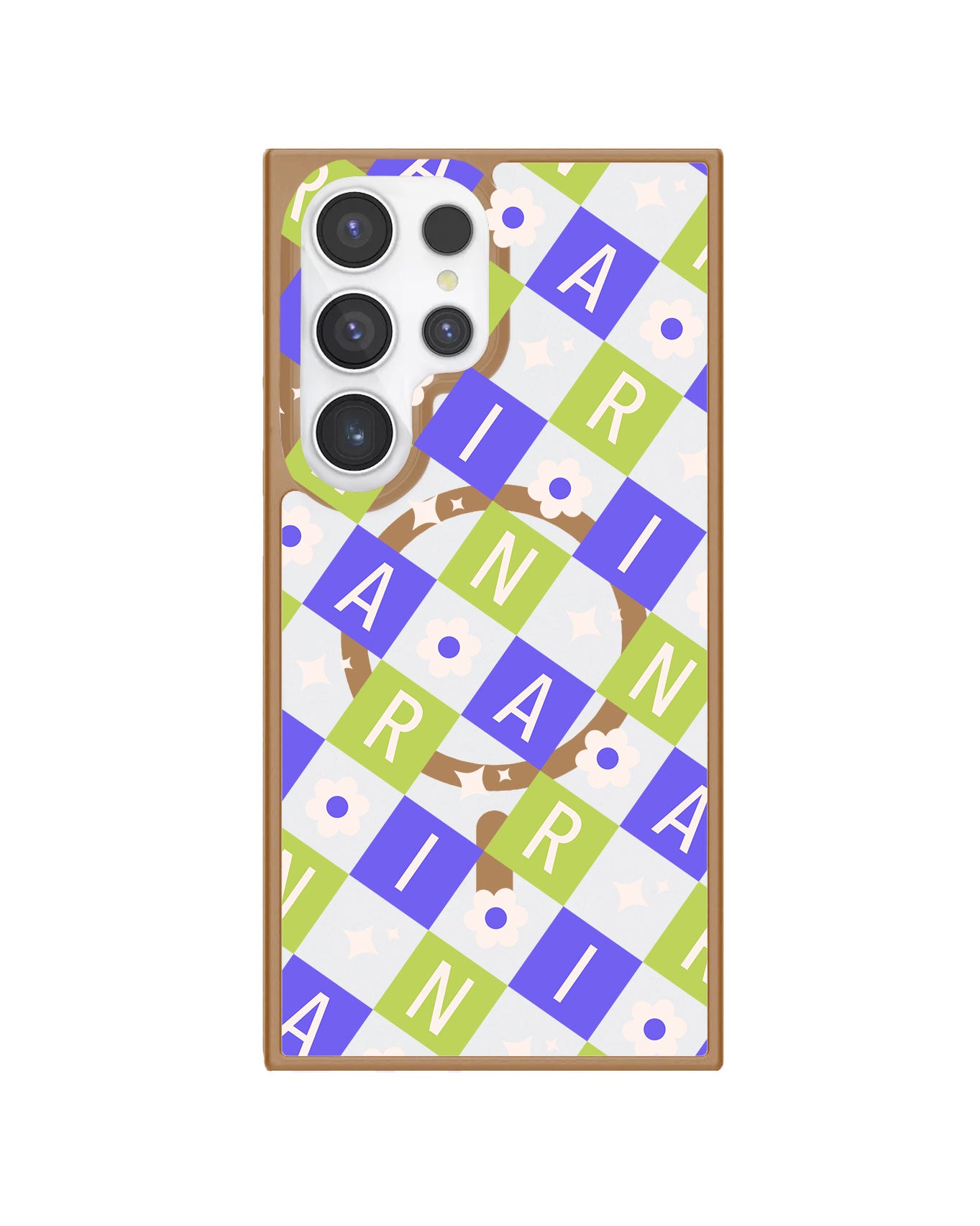 Android Rearguard Hybrid - CUSTOM MONOGRAM 3.0 Flower Grid 5.0