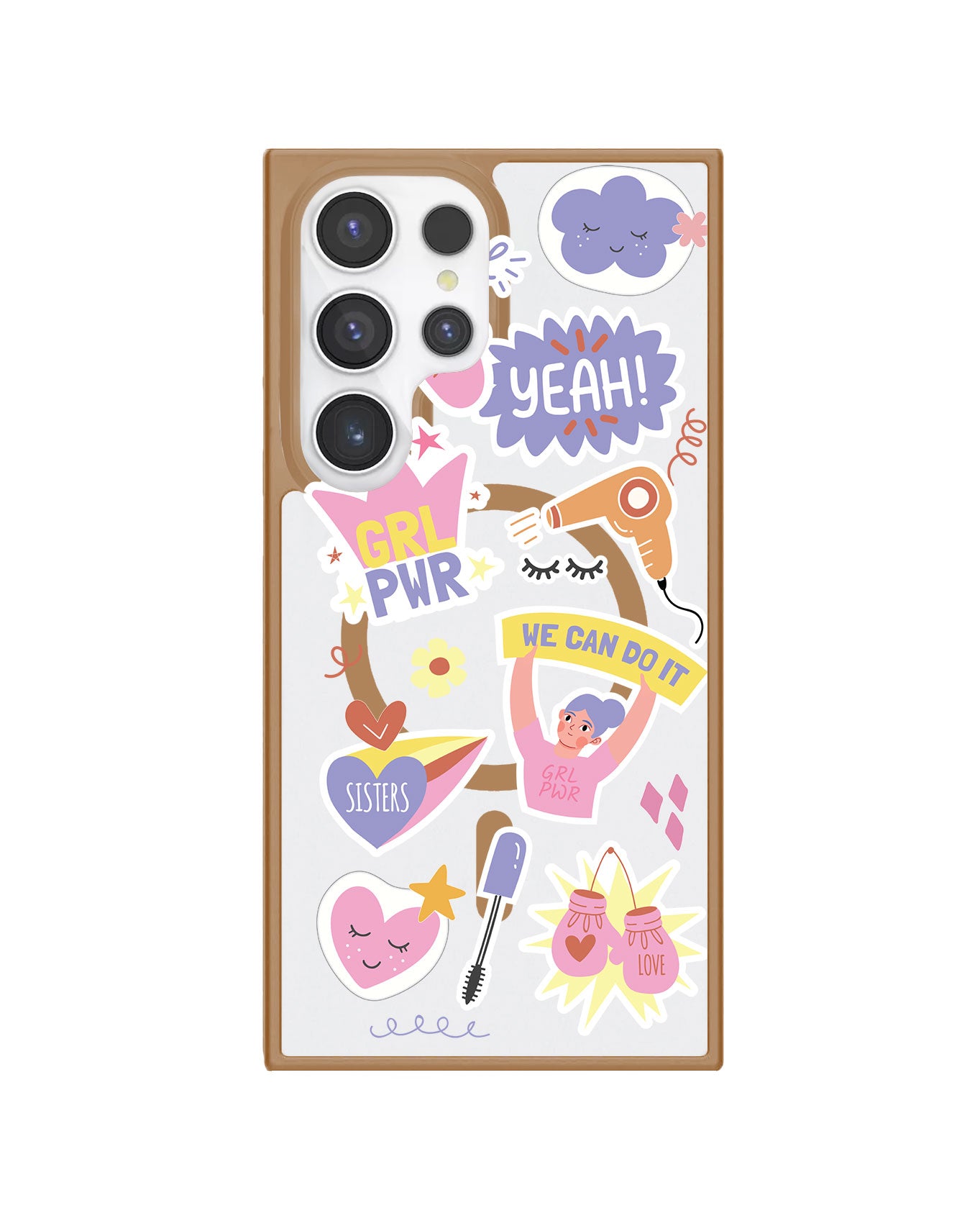 Android Rearguard Hybrid - Girl Power Sticker Pack