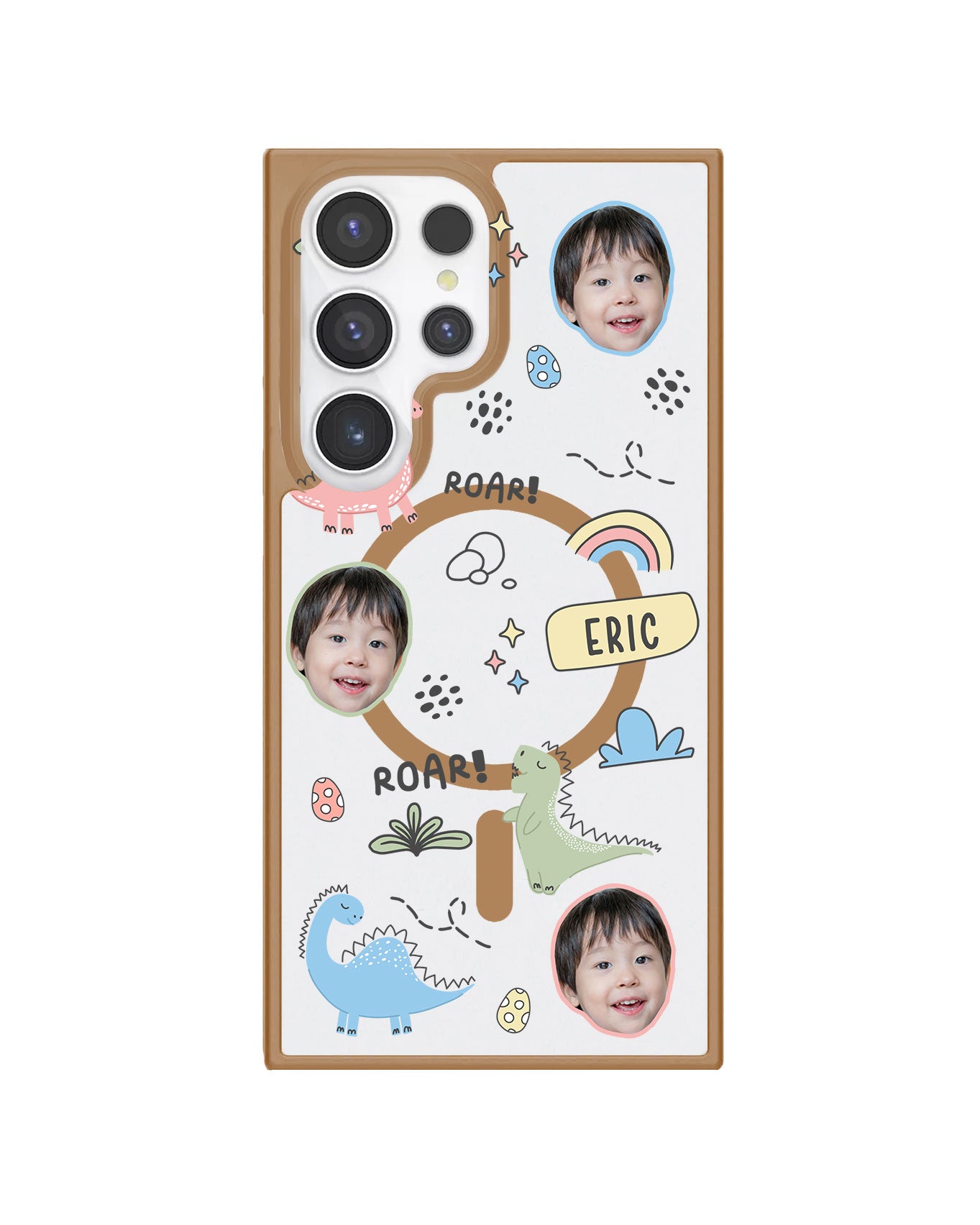 Android Rearguard Hybrid - Face Grid Dino